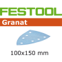 497140 Schuurbladen Granat STF DELTA/7 P180 GR/100