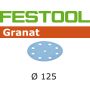 497168 Schuurschijven Granat STF D125/90 P100 GR/100