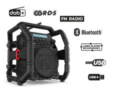 UBOX 500R Extra stevig gebouwde compacte radio
