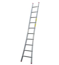 Little Jumbo 1250200106 Enkele ladder SuperPro met uitgebogen bogen 6 tredes