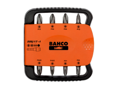Bahco 59S/17-1 Standaard schroevendraaierbitset en bithouder - 17 stuks
