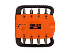 Bahco 59S/17-2 Standaard schroevendraaierbitset en bithouder - 17 stuks