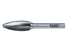 Bahco H1635C08 Hardmetalen stiftfrezen vlamvorm