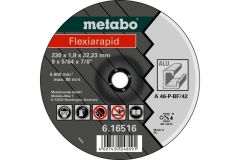 Metabo Accessoires 616516000 Doorslijpschijf Ø 230x1,9x22,23 mm Aluminium Flexiarapid