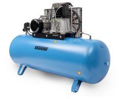 Huvema 21293 V-snaar aangedreven zuigercompressor met oliesmering 400 V - 500 liter - 5.5 kW