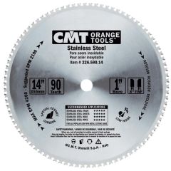 CMT 226.572.10 Dry-cutter zaagblad voor inox, roestvrij staal 254 x 15,87 x 72T