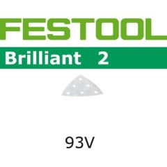 Festool Accessoires 492879 Brilliant 2 Schuurbladen STF V93/6 P40 BR2/10