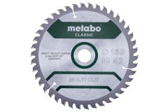 Metabo Accessoires 628658000 Cirkelzaagblad Multi Cut Classic 160x20 42 FZ/TZ 10° /B