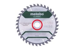 Metabo Accessoires 628659000 Cirkelzaagblad Precision Wood Classic 160x20 36WZ 10° /B