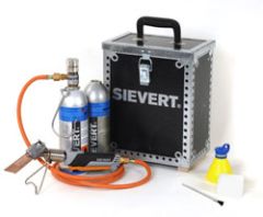Sievert 337093 set Promatic soldeerbout titanium in zwarte houten kist