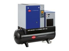 Airpress 362957 Schroefcompressor APS 7.5 Basic G2 Combi Dry 10 bar 7.5 pk/5.5 kW 780 l/min 200 l