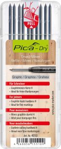 Pica PI4050 4050 Dry Navulling graphite Timmerlieden/Meubelmakers t.b.v. markeerpotlood