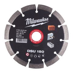 Milwaukee Accessoires 4932373148 Diamantdoorslijpschijf DSU 150 mm