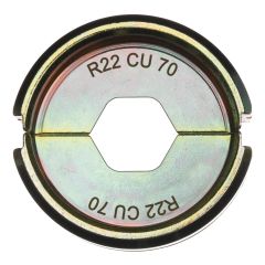 R22 Cu 70 Krimpbek 70mm2 voor M18 HCCT-201C Perstang