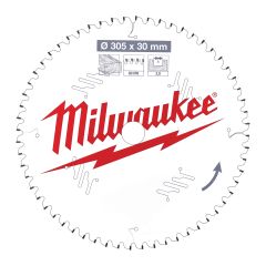 Milwaukee Accessoires 4932471321 Cirkelzaagblad MS W 305x30x3,0x60ATB neg.
