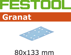 Festool Accessoires 497125 Schuurstroken Granat STF 80x133 P320 GR/100