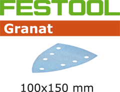 Festool Accessoires 577548 Schuurbladen Granat STF DELTA/9 P180 GR/100