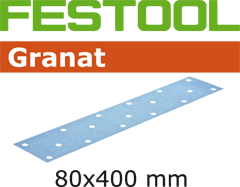 Festool Accessoires 497160 Schuurstroken Korrel 120 Granat 50 stuks STF 80x400 P120 GR/50