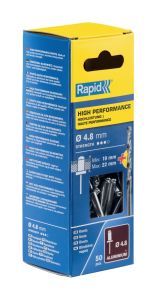 Rapid 5000392 High performance blindklinknagels Ø4,8 x 25 mm 50 stuks