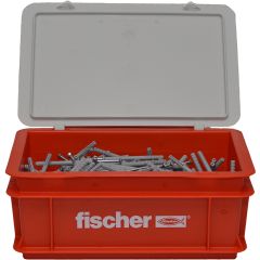 Fischer 523728 Nagelplug N 6 x 80/50 S BOX met verzonken kop 300 stuks