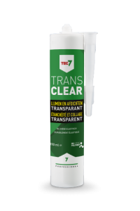 Trans7 Inox Semi Transparante afdichtingskit koker 310 ml