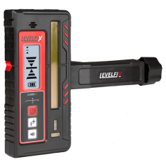 Levelfix 554196 LLD200GR Laserontvanger - Rood/Groen - 80mm