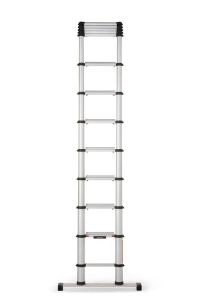 Telescopische ladder Classico 3,8 mtr met stabilisatie balk 12 Treden