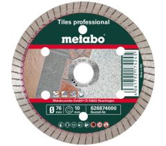 Metabo Accessoires 626874000 Diamant-doorslijpschijf professional, TP 76 x 10 mm