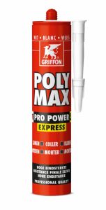 Griffon 6306289 PolyMax Pro Power express wit 435g