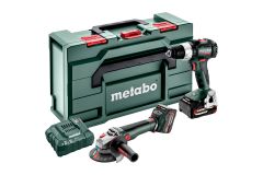 Metabo 685208650 Combo Set 2.9.4 18V 5,2Ah Li-Ion BS18LT BL Boormachine + WB18 LT BL 11-125 Q Haakse Slijper 685208650