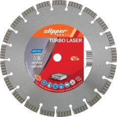 Norton Clipper 70184694471 Classic Turbo Laser Diamant zaagblad 400 x 25,4 mm