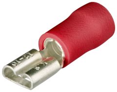 Knipex 9799001 Vlakke steekhulzen 100 stuks kabel 0.5-1 mm2 (Rood)