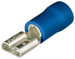 Knipex 9799011 Vlakke steekhulzen 100 stuks kabel 1,5 – 2,5 mm² (Blauw)