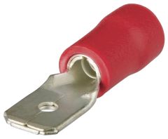 Knipex 9799110 Platte stekker 100 stuks kabel 0.5-1.0 mm2 (Rood)