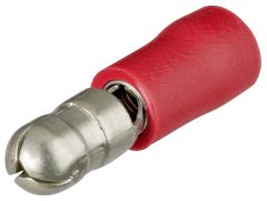 Knipex 9799150 Ronde stekker 100 stuks 4 mm kabel 0.5-1.0 mm2 (Rood)