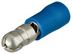 Knipex 9799151 Ronde stekker 100 stuks 5 mm kabel 1.5-2.5mm2 (Blauw)