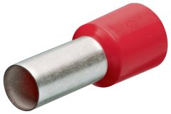 9799332 Adereindhulzen met kunststof kraag 200 stuks kabel 1 mm2 (Rood)