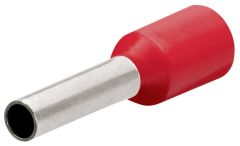9799352 Adereindhulzen met kunststof kraag 200 stuks kabel 1 mm2 (Rood)