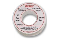 Weller T0054025199 EL99-1-100 Soldeertin, 1mm, 100g, Loodvrij