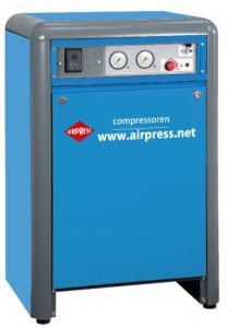 Airpress 34150-S Stille Compressor APZ 320 10 bar 3 pk/2.2 kW 317 l/min 24 l
