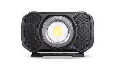 Scangrip AUD202H Audio Light oplaadbaar/230V LED Bouwlamp met bluetooth speaker 2000 lumen