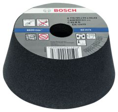 Bosch Blauw Accessoires 1608600241 Schuurkom, conisch - steen/beton 90 mm, 110 mm, 55 mm, 54