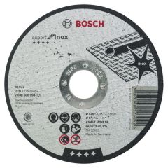 Bosch Blauw Accessoires 2608600094 Doorslijpschijf recht Expert for Inox AS 46 T INOX BF, 125 mm, 2 mm