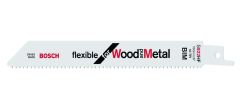 Bosch Blauw Accessoires 2608656016 S922HF Reciprozaagblad Flexible for Wood and Metal 150 mm 5 stuks