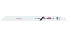 Bosch Blauw Accessoires 2608656021 S1122HF Reciprozaagblad Flexible for Wood and Metal 225 mm 5 stuks