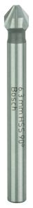 Bosch Blauw Accessoires 2608597504 Conische verzinkboor HSS 6,3 mm Cilindrische schacht