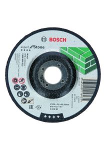 Bosch Blauw Accessoires 2608600222 Doorslijpschijf gebogen Expert for Stone C 24 R BF, 125 mm, 2,5 mm
