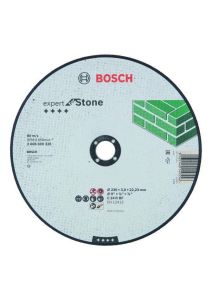 Bosch Blauw Accessoires 2608600326 Doorslijpschijf recht Expert for Stone C 24 R BF, 230 mm, 3,0 mm