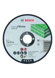 Bosch Blauw Accessoires 2608600385 Doorslijpschijf recht Expert for Stone C 24 R BF, 125 mm, 2,5 mm