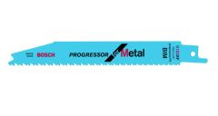 Bosch Blauw Accessoires 2608654416 S123XF Reciprozaagblad Progressor for Metal 150 mm 100 stuks